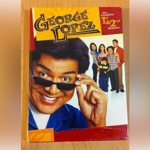 George Lopez 1st & 2nd Seasons DVD,broadcast ABC 2002-03,28 episodes 4 DVDs